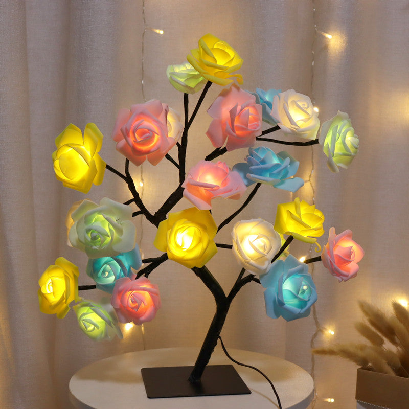 Rose lamp