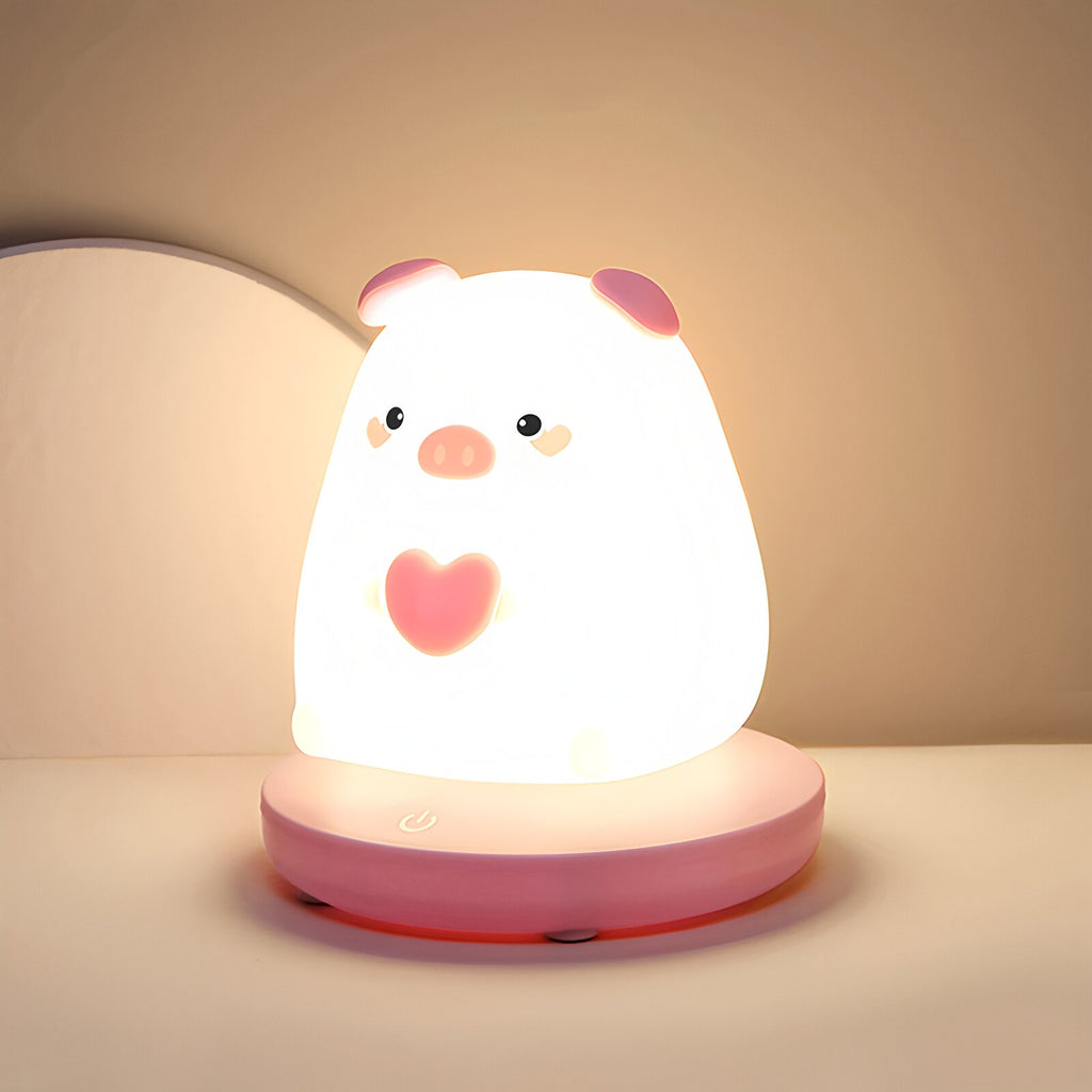 Cute Rechargeable Strawberry Night Light