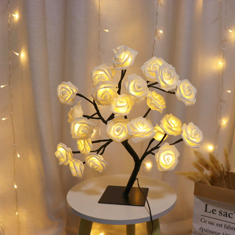 Rose lamp