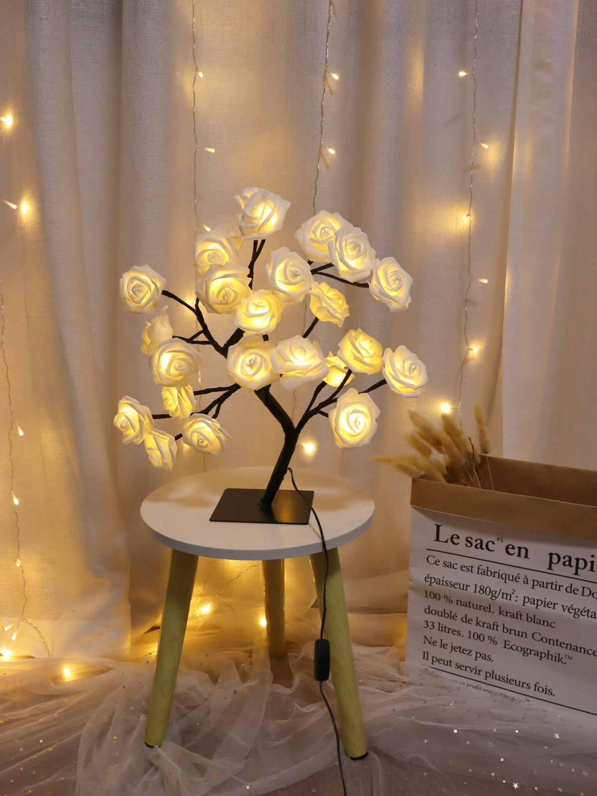 Rose lamp