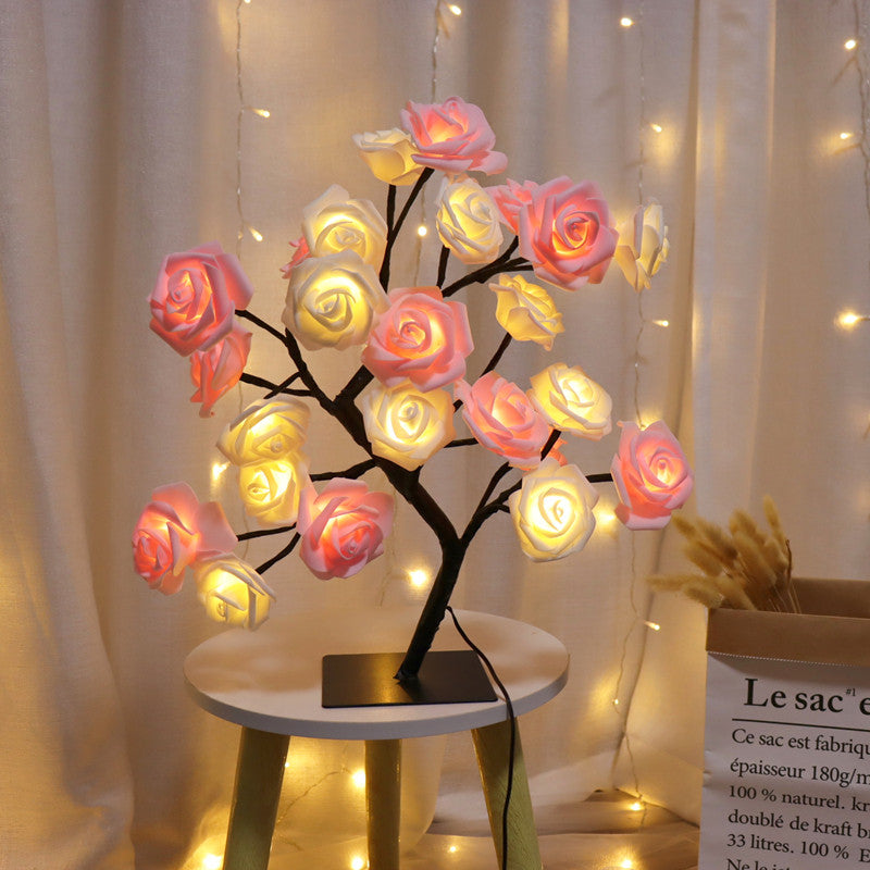 Rose lamp