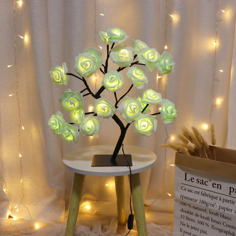 Rose lamp