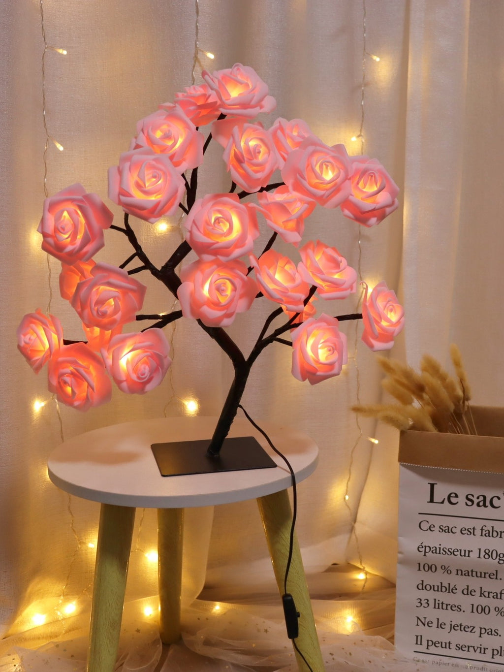 Rose lamp