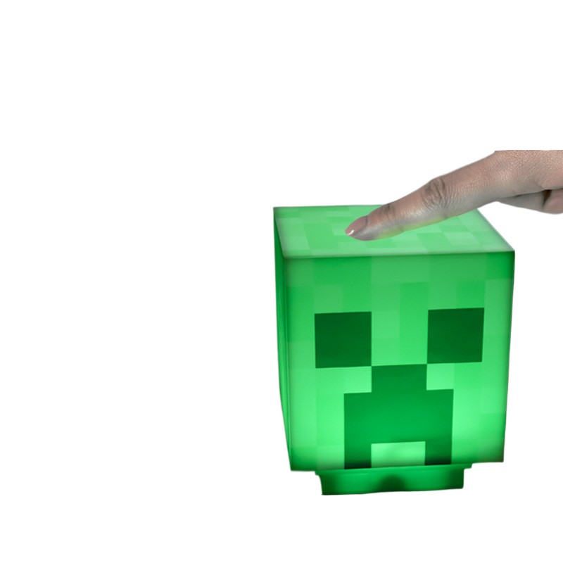 Minecraft Creeper Night Light with Sound Effect