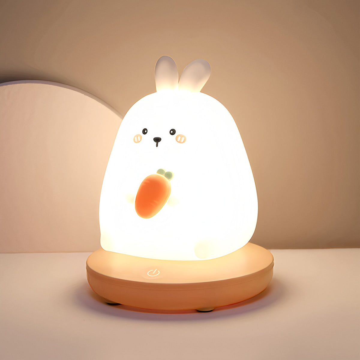 Cute Rechargeable Strawberry Night Light